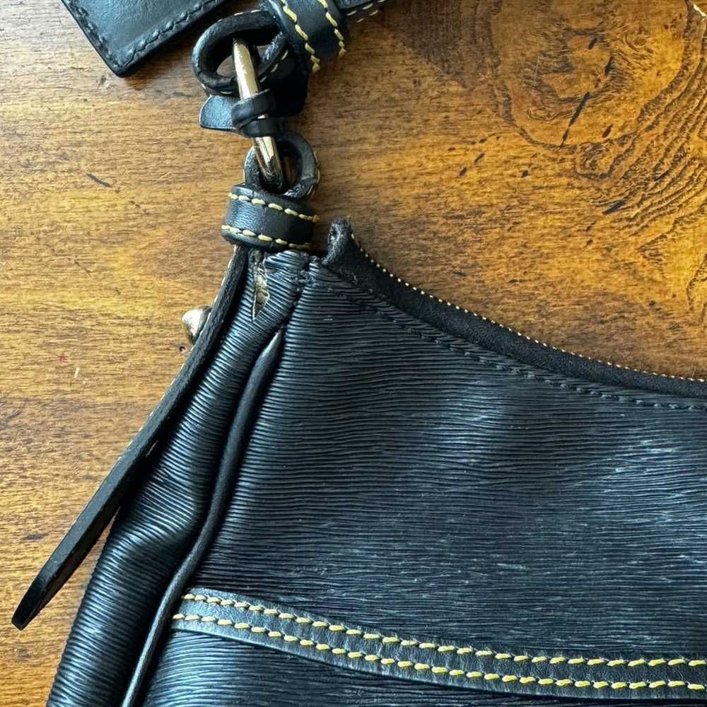 DOONEY and BOURKE Elegant Black Leather Shoulder … - image 9