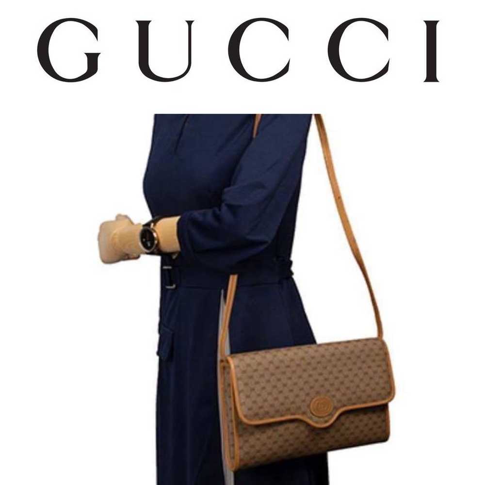 GUCCI★Old Gucci★Micro GG Pattern Shoulder Bag★ - image 1