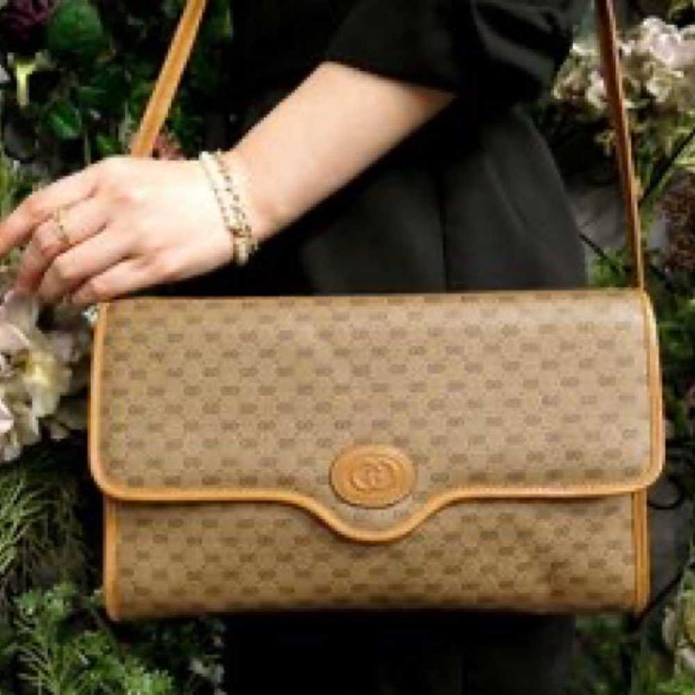 GUCCI★Old Gucci★Micro GG Pattern Shoulder Bag★ - image 2