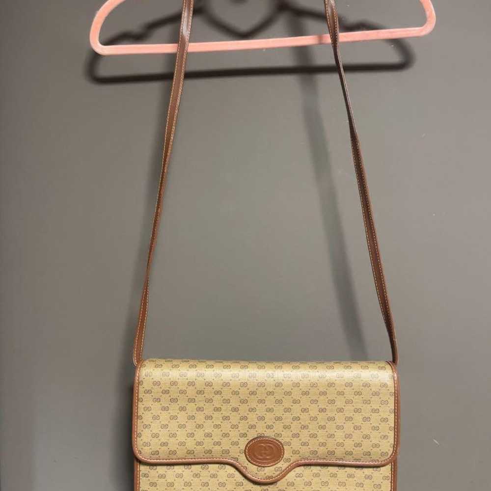 GUCCI★Old Gucci★Micro GG Pattern Shoulder Bag★ - image 4