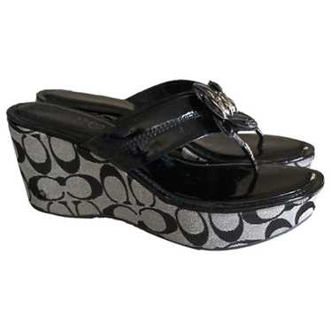 Coach Patent leather sandal - image 1