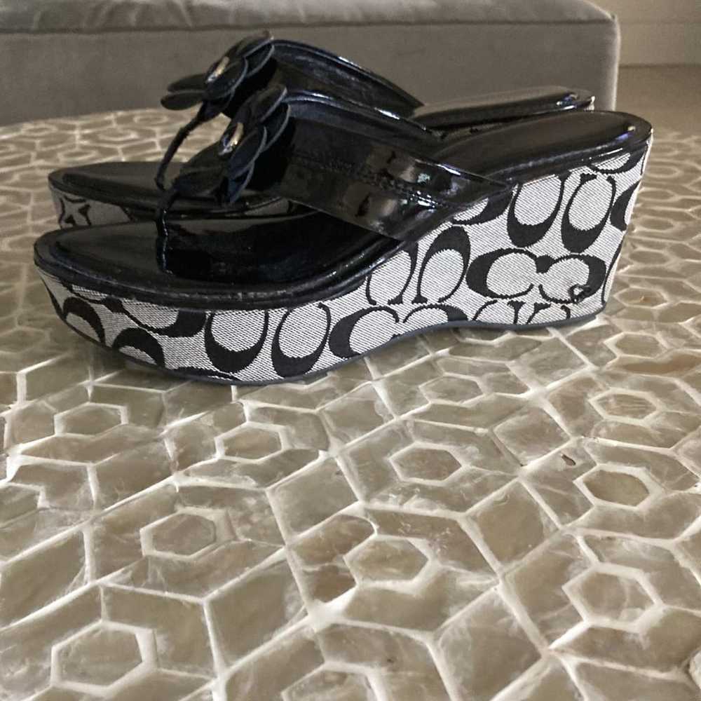 Coach Patent leather sandal - image 9