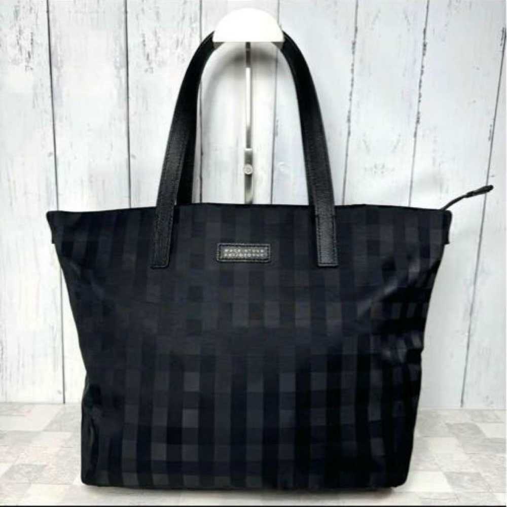 MACKINTOSH PHILOSOPHY Tote Bag Black Check Pattern - image 2