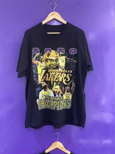 Lakers × NBA × Vintage Lakers 2020 “Rap tee” - image 1