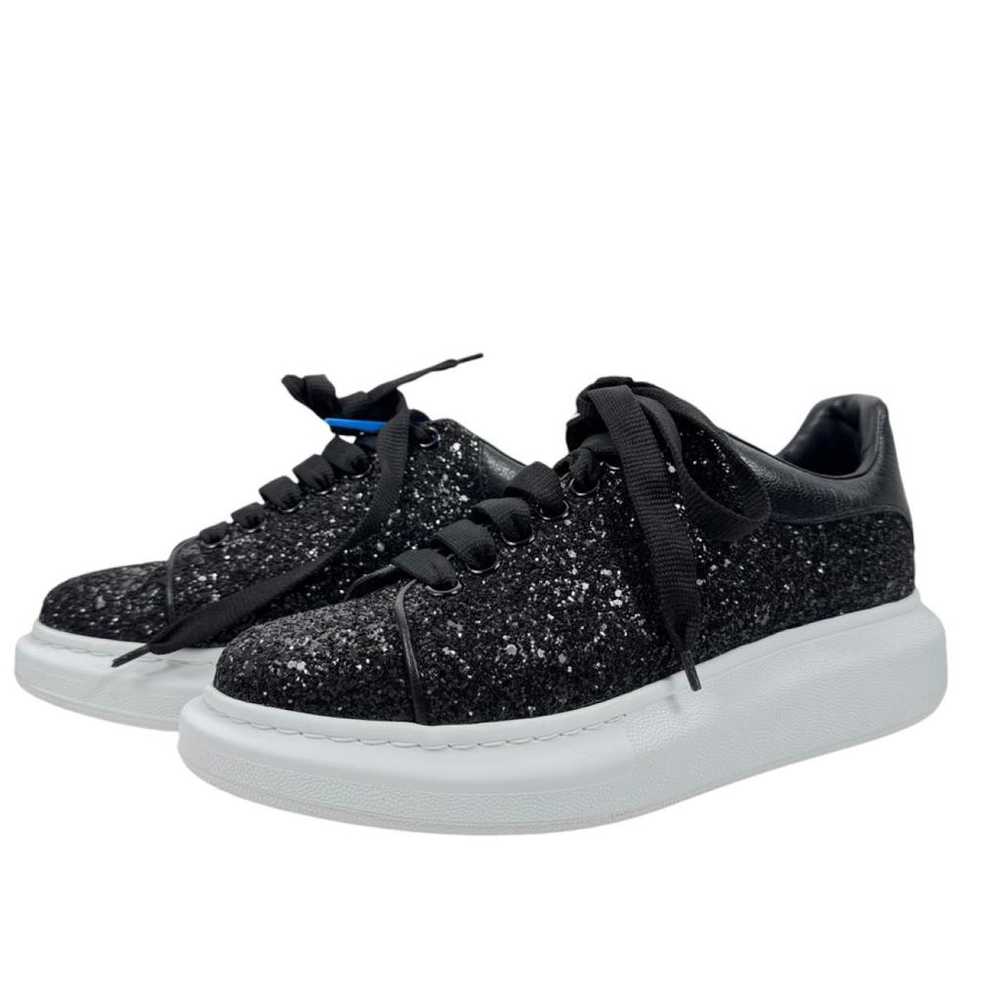 Alexander McQueen Oversize leather trainers - image 2