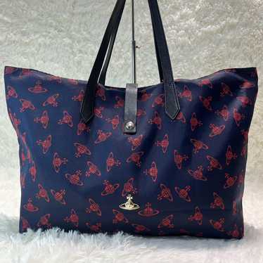 Vivienne Westwood Tote Bag All-over Pattern Orb Lo