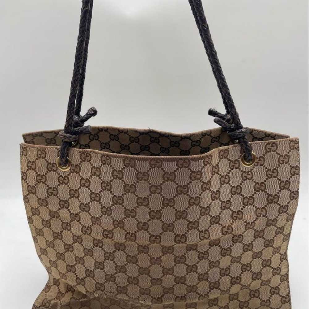 Gucci GG Canvas Tote Bag - image 1