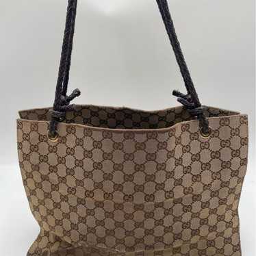 Gucci GG Canvas Tote Bag - image 1