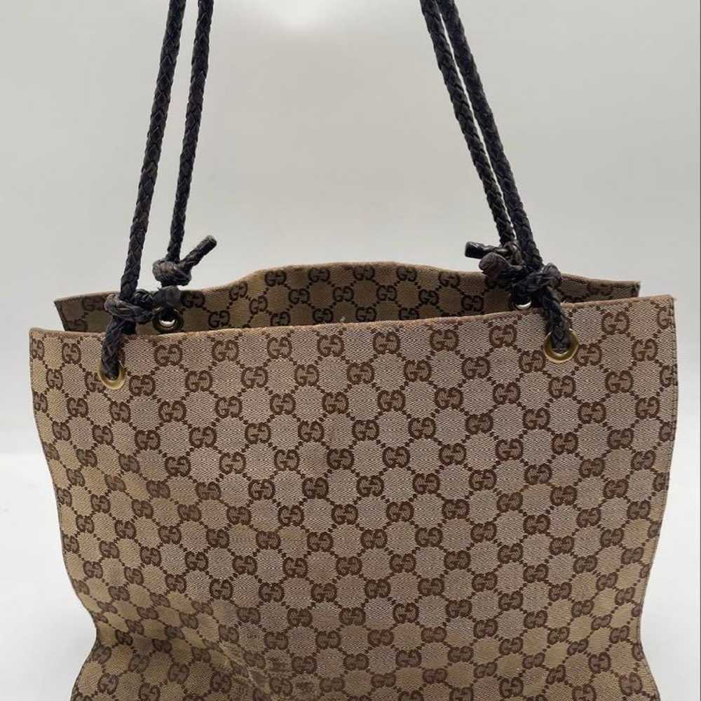 Gucci GG Canvas Tote Bag - image 2