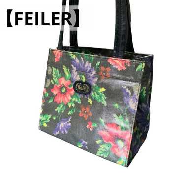 [FEILER] Feiler Mini Bag Handbag Leather Floral Pa