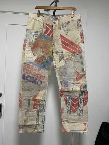 Vintage Bizzrad Country Patchwork Jeans