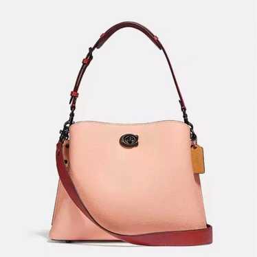 COACH Willow Shoulder Bag 2-way Pink - image 1