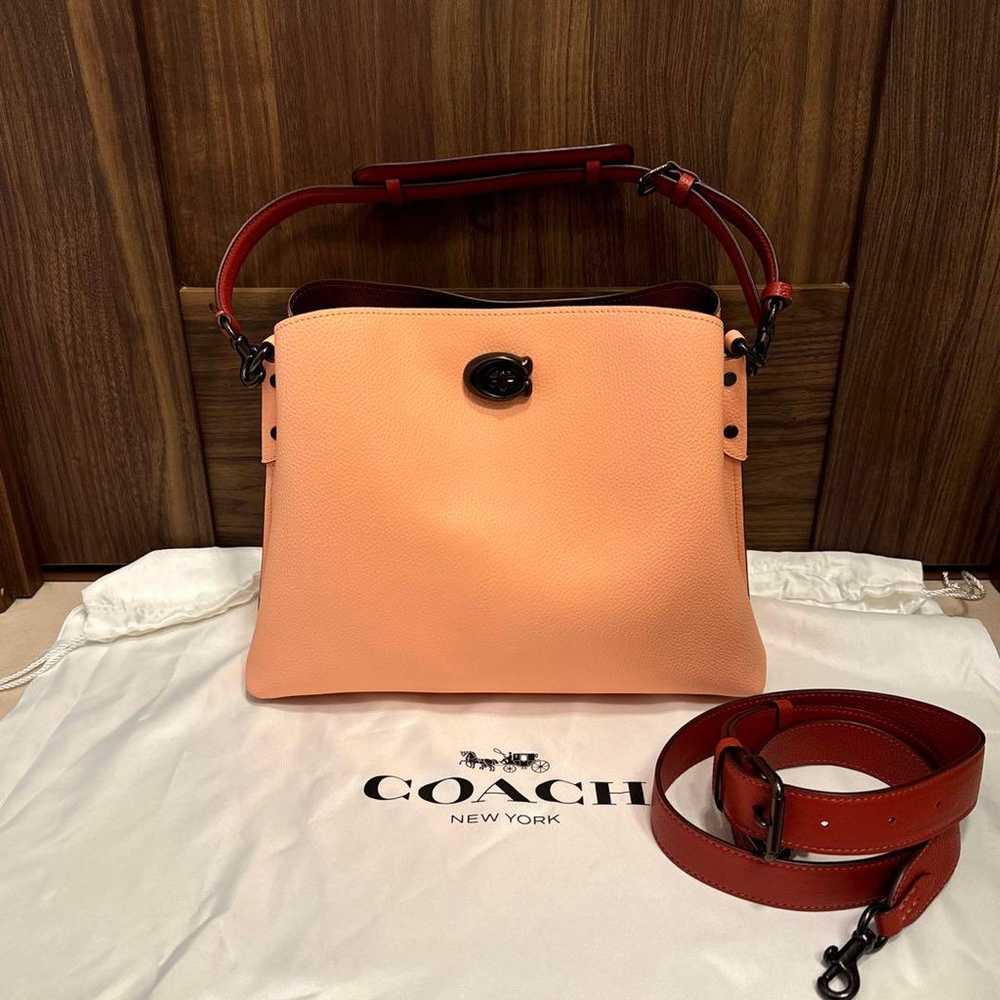 COACH Willow Shoulder Bag 2-way Pink - image 3