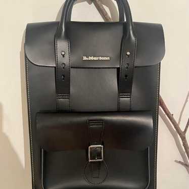 Dr. Martens Black Leather Backpack