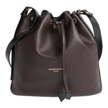 Longchamp Womens 2.0 Two Tone Soft Leather Bucket… - image 1