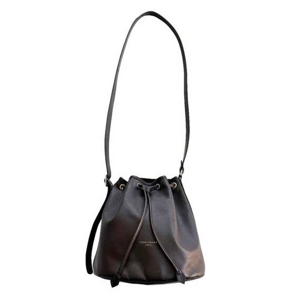 Longchamp Womens 2.0 Two Tone Soft Leather Bucket… - image 2