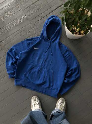 Nike × Vintage Vintage Nike Small Swoosh Hooded Sw