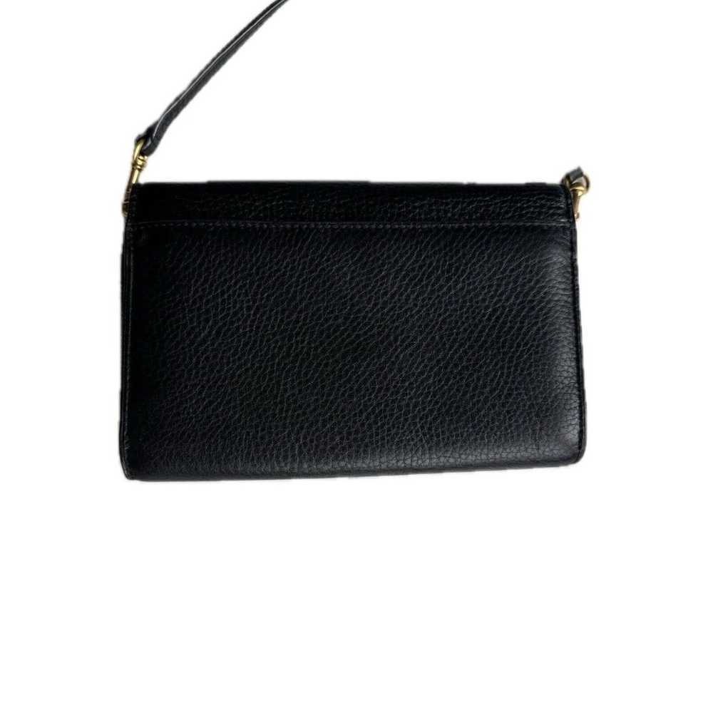 Tory Burch McGraw Flat Pebbled Leather Wallet Cro… - image 9