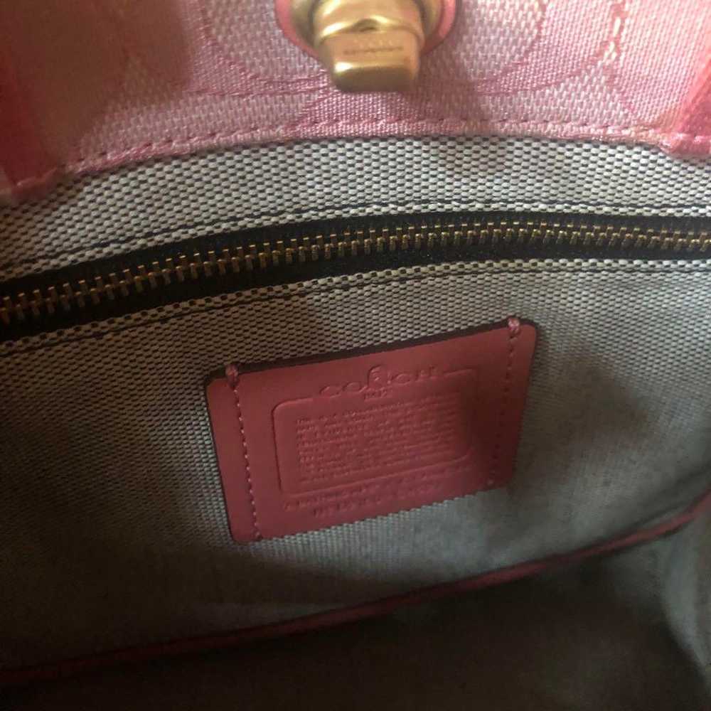 BAPE X COACH Collaboration Bag Tote Pink - image 4