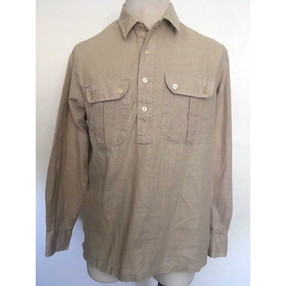 Henleys Vintage ALFIE CALIFORNIA KHAKI HENLEY PUL… - image 2