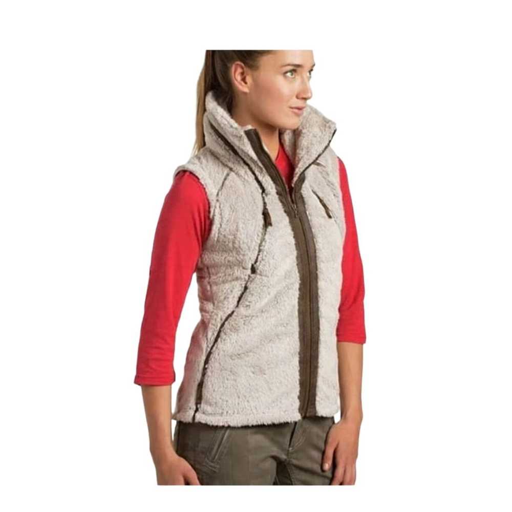 Kuhl KUHL Flight Fleece Vest Women's Large Stone … - image 10