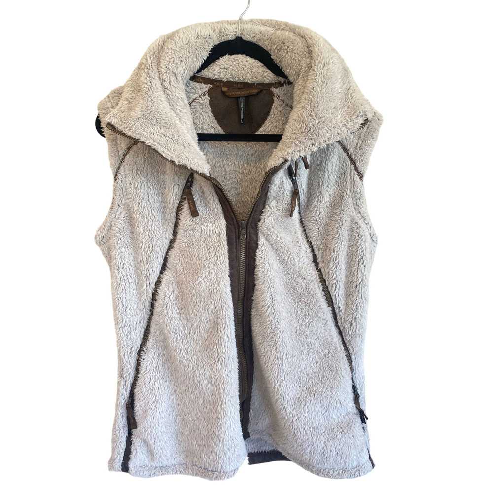 Kuhl KUHL Flight Fleece Vest Women's Large Stone … - image 2