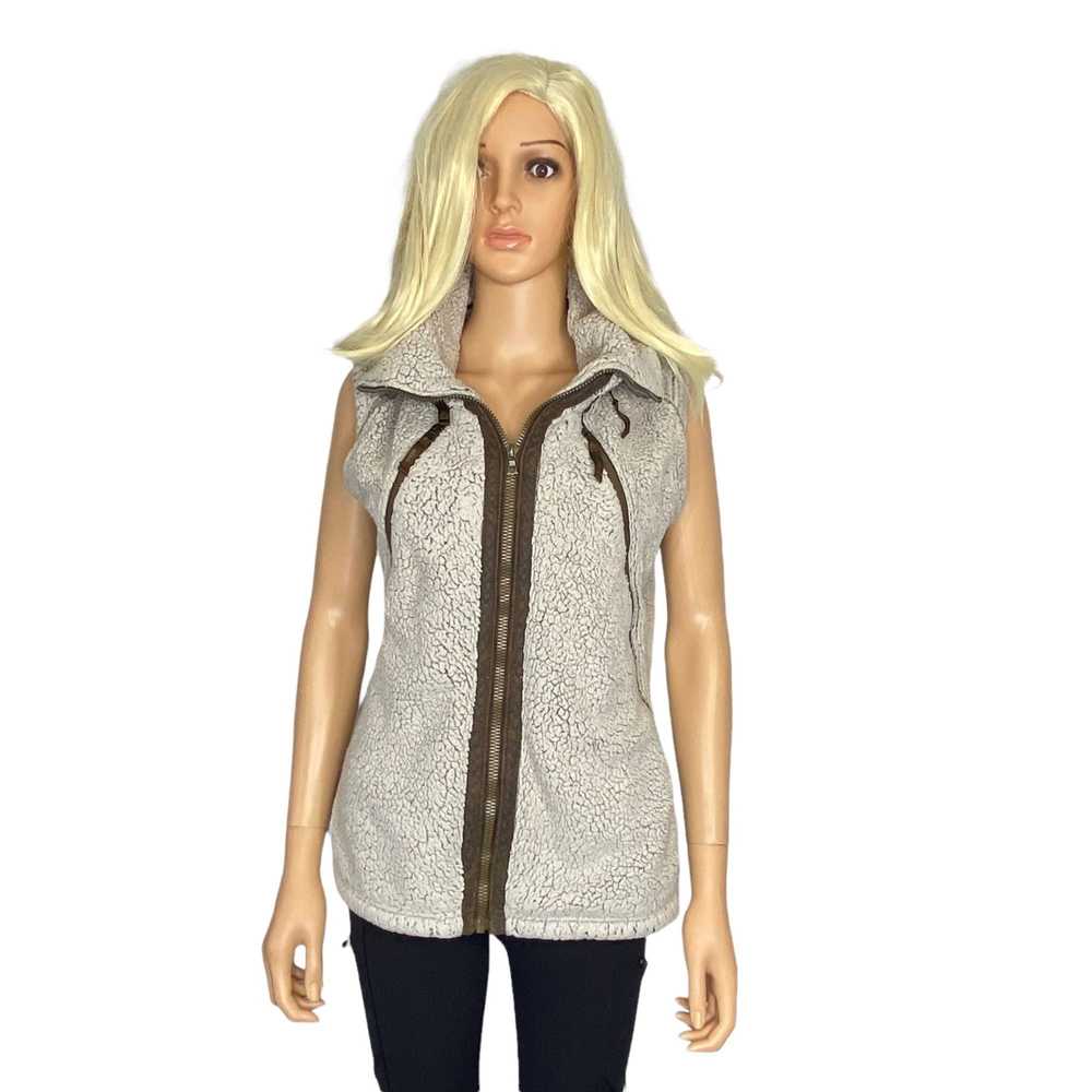 Kuhl KUHL Flight Fleece Vest Women's Large Stone … - image 3