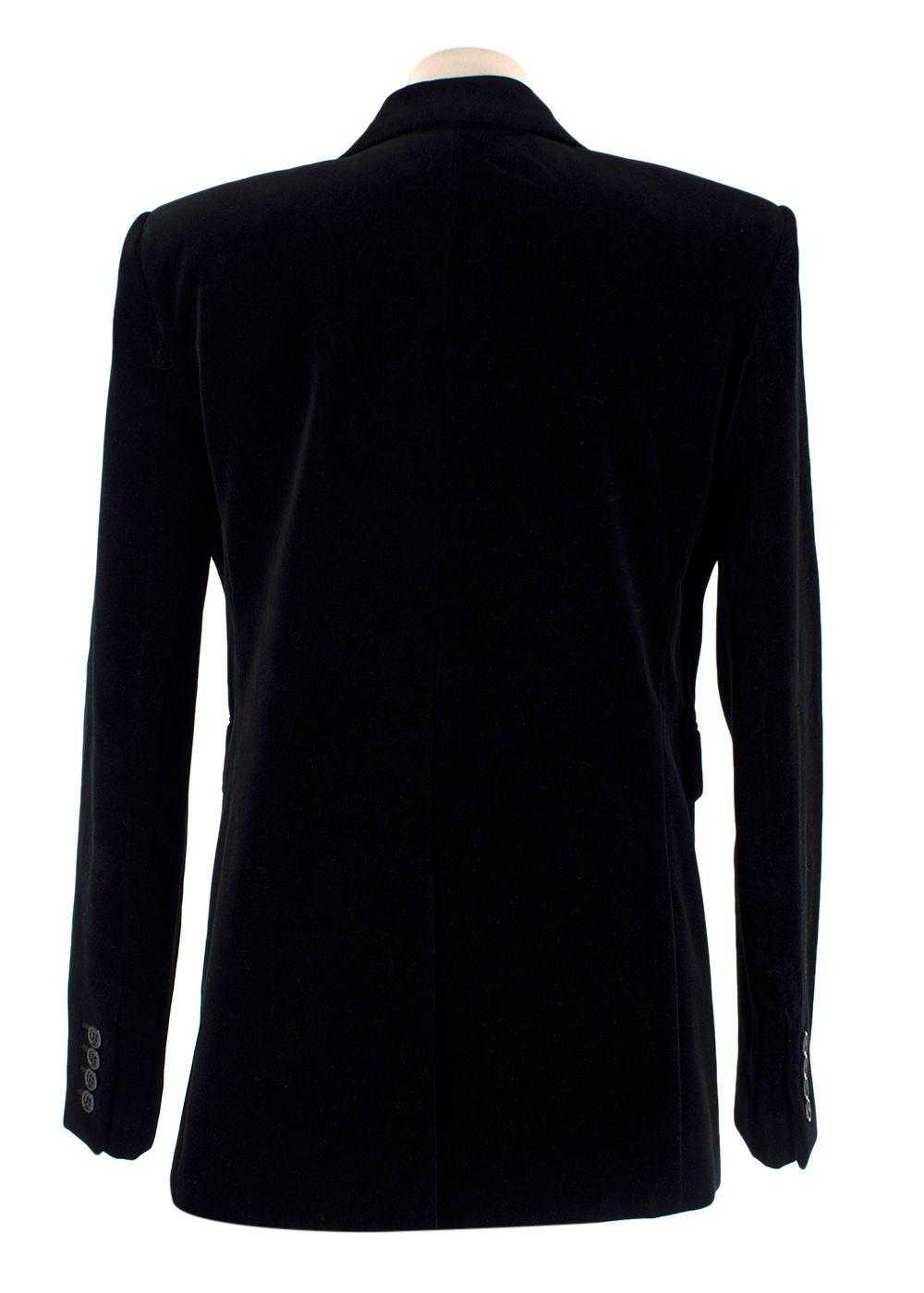 Managed by hewi Saint Laurent Black Velvet Double… - image 7