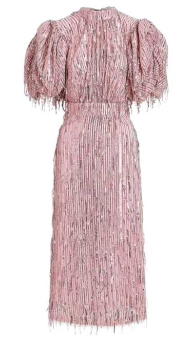 Product Details Rotate Pink Sequin Tulle Embellish