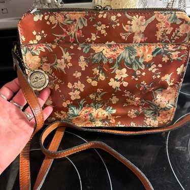 Patricia Nash cross body botanical print