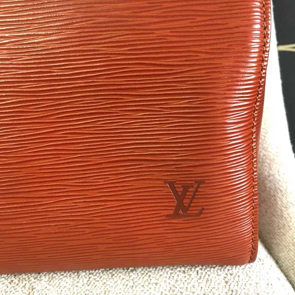 Authentic Louis Vuitton Kenya Speedy bag brown Ep… - image 3