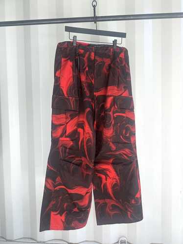 Gucci × Tom Ford SS 2003 Cargo Pants Red