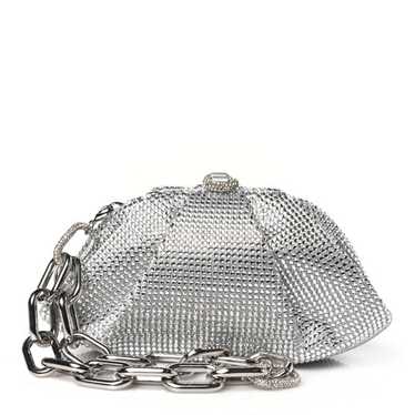 JUDITH LEIBER Swarovski Crystal Satin Gemma Clutch