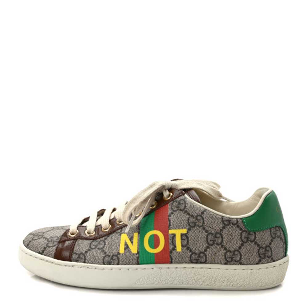 GUCCI GG Supreme Monogram Fake/Not Womens Ace Sne… - image 1