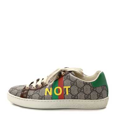 GUCCI GG Supreme Monogram Fake/Not Womens Ace Sne… - image 1