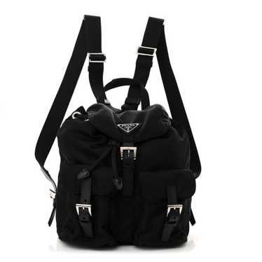 PRADA Tessuto Nylon Vela Small Backpack Black