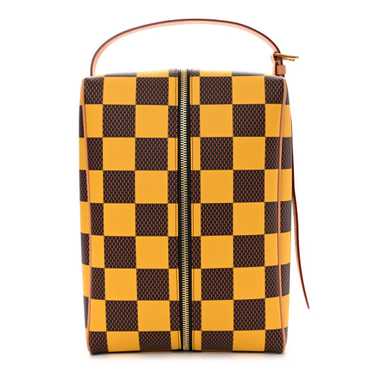 LOUIS VUITTON Damier Pop Shoes Bag Yellow - image 1