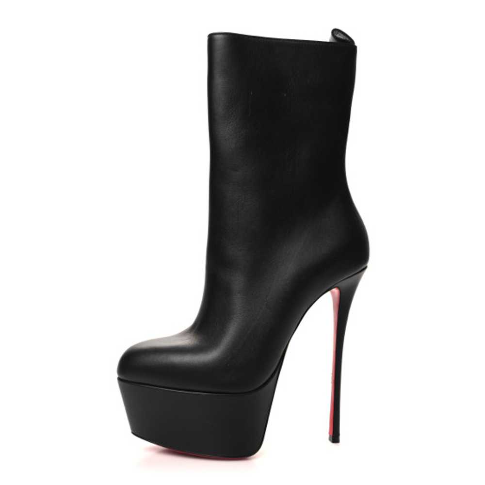 CHRISTIAN LOUBOUTIN Calfskin Dolly Alta Booty 160… - image 1