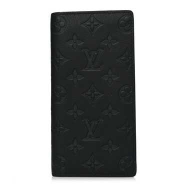 LOUIS VUITTON Calfskin Monogram Shadow Brazza Wall