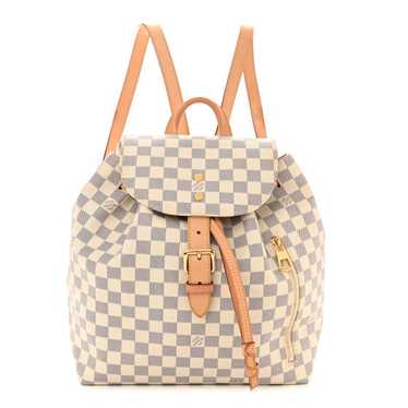 LOUIS VUITTON Damier Azur Sperone Backpack