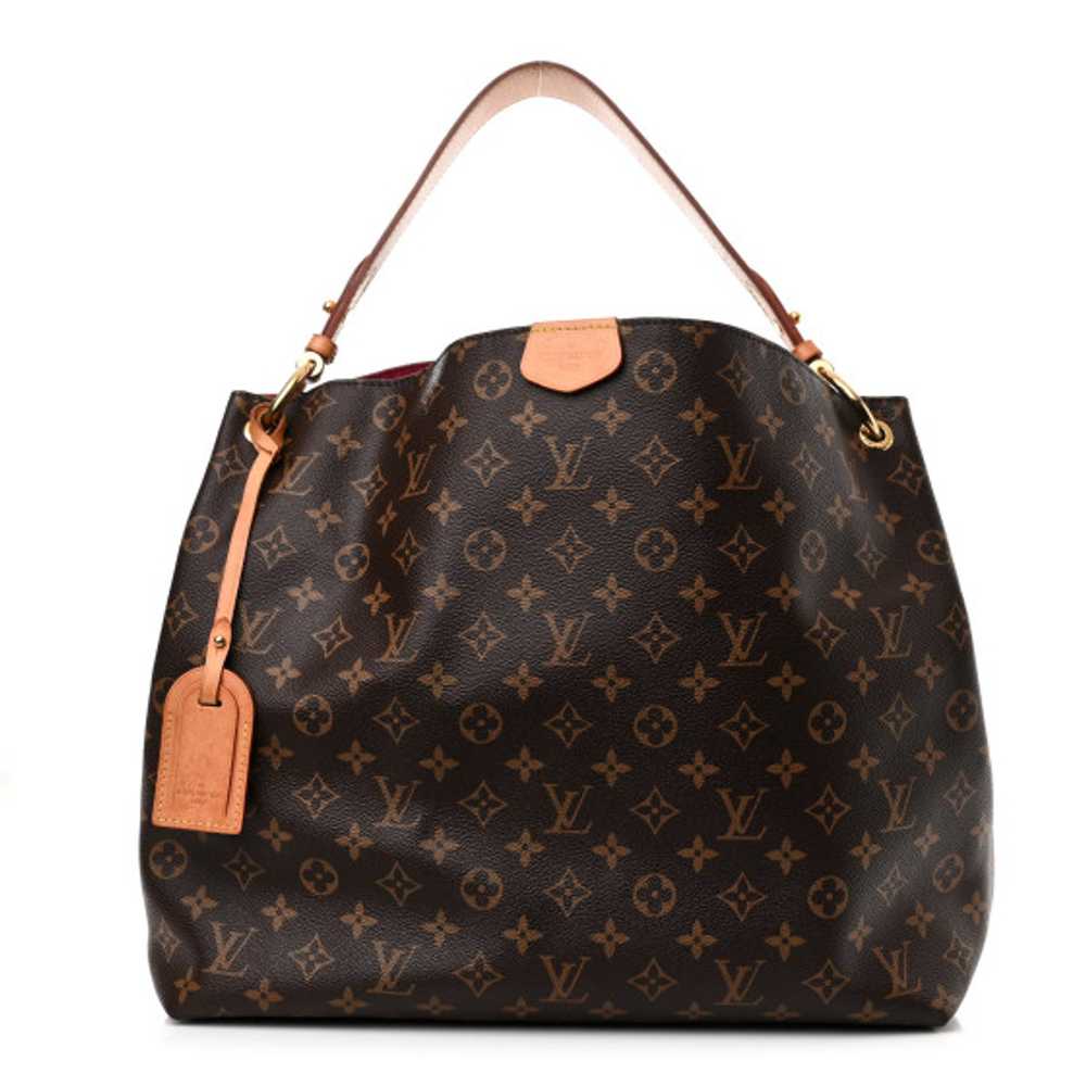 LOUIS VUITTON Monogram Graceful MM Pivoine - image 1