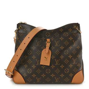 LOUIS VUITTON Monogram Odeon MM Natural