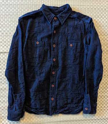 Momotaro Momotaro Indigo Tonal Camouflage Jacquard