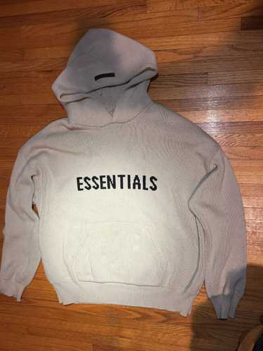 Essentials Essentials knit moss hoodie