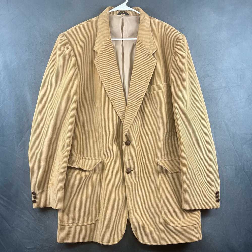 Sears VTG Sears The Men's Store 46 XT Corduroy Bl… - image 1