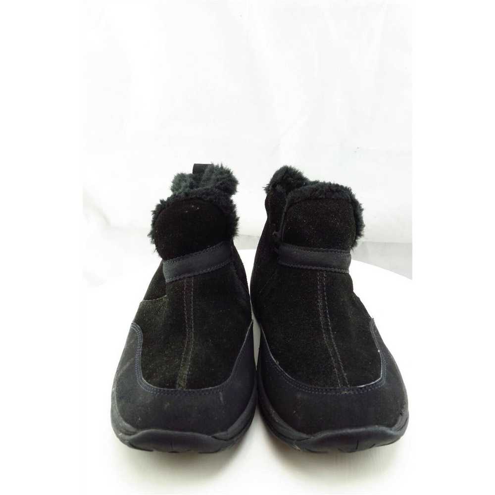 Easy Spirit Boot Sz 8 M Warm Black Leather Women - image 3