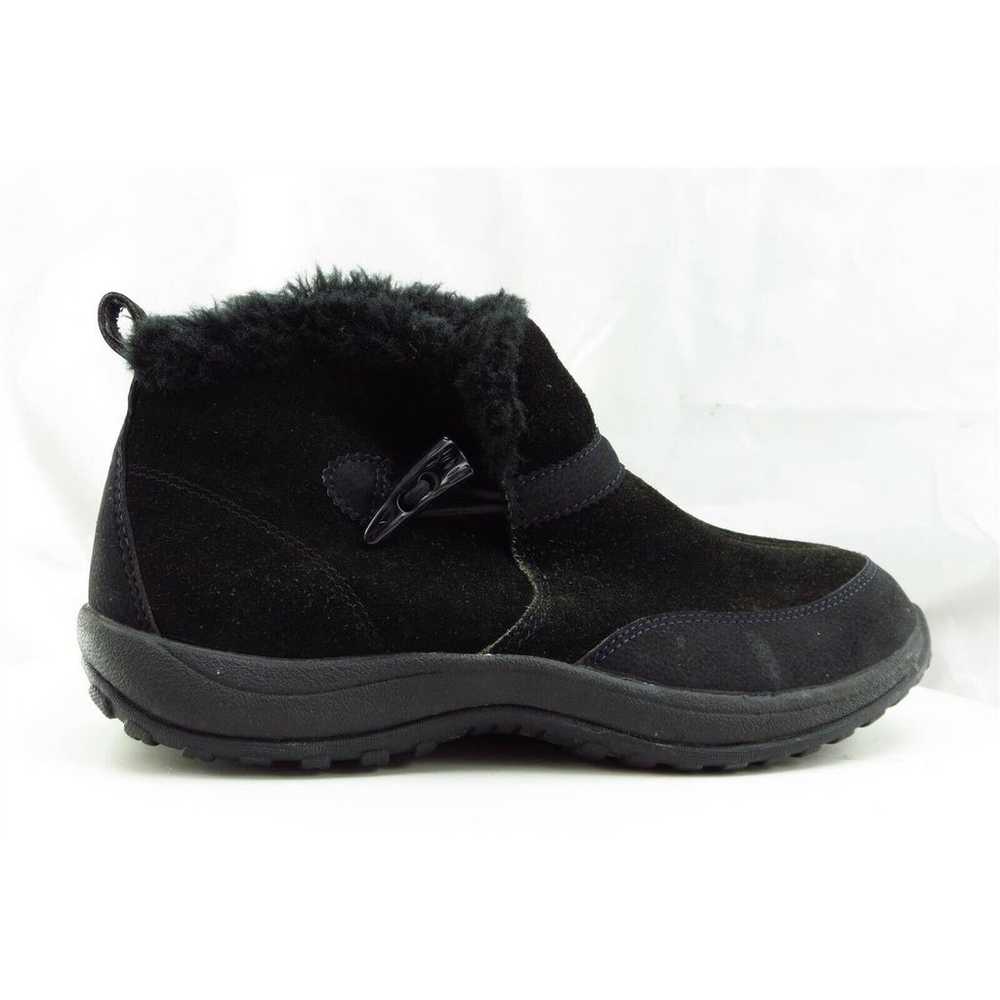 Easy Spirit Boot Sz 8 M Warm Black Leather Women - image 4