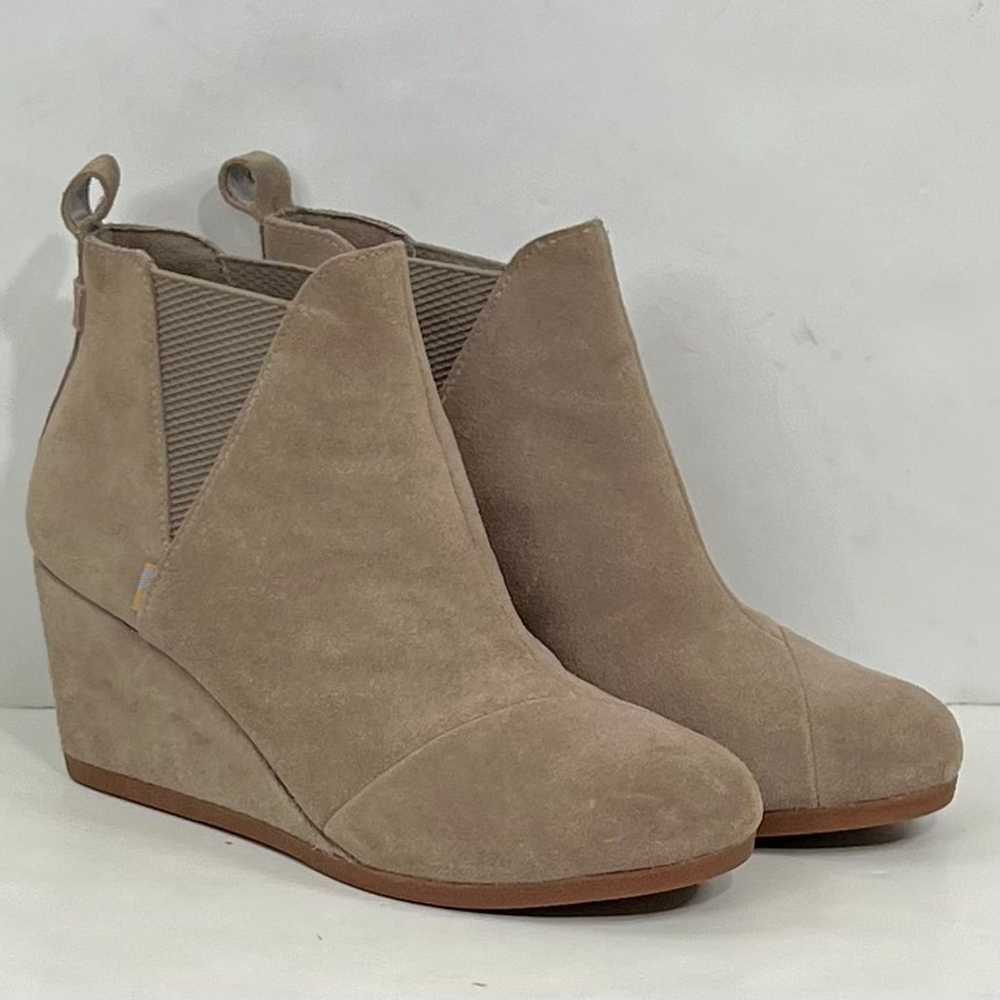 Toms Women’s Kelsey Wedge Suede Ankle Boots - image 3