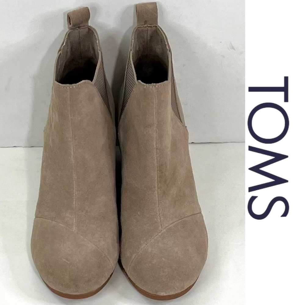 Toms Women’s Kelsey Wedge Suede Ankle Boots - image 9