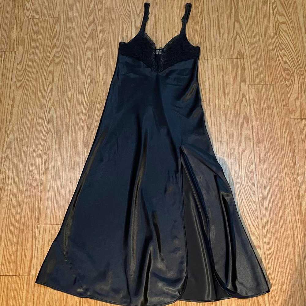 Victorias Secret black slip dress - image 1